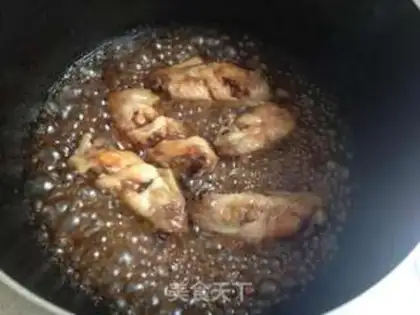 Make Coke chicken wings step 9