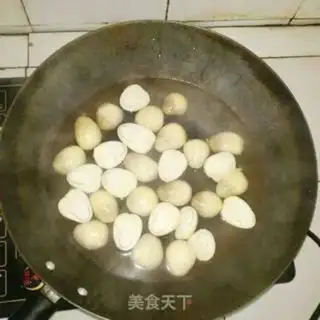 Make Straw mushroom shrimp step 2