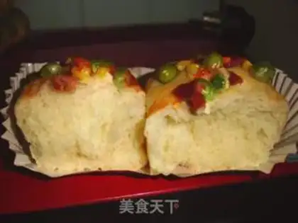 Make Rainbow yogurt bread step 7