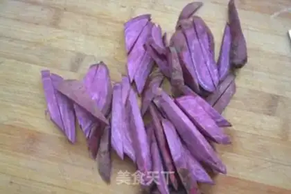 Make Purple fries step 1