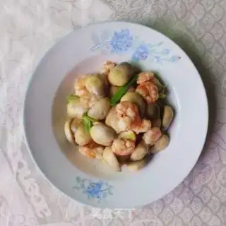 Make Straw mushroom shrimp step 8