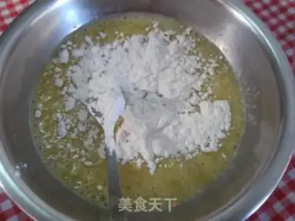Make Banana pancakes step 2