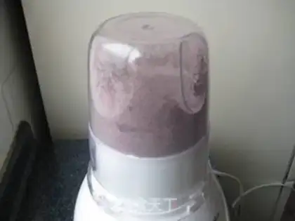 Make The purple hairloaf step 1