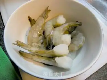 Make Mustard shrimp platinum step 0