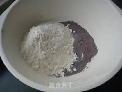 Make The purple hairloaf step 3