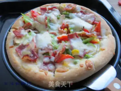 Make Bacon pizza step 11