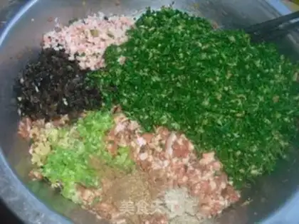 Make Pork dumplings step 2
