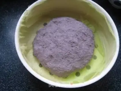 Make The purple hairloaf step 6