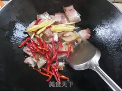 Make Garlic meat step 3