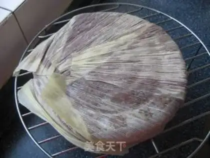 Make The purple hairloaf step 11
