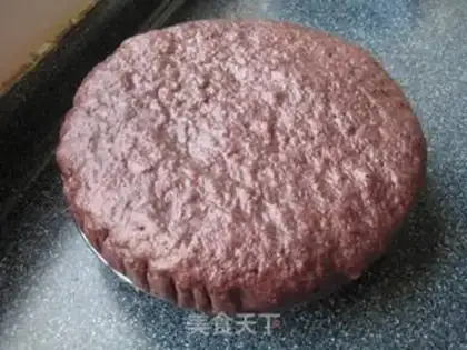 Make The purple hairloaf step 12