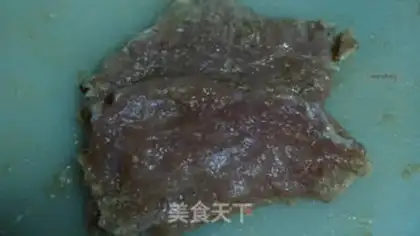 Make Powder pork chops step 1