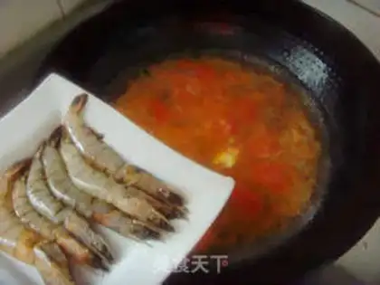 Make Tomato shrimp soup step 9