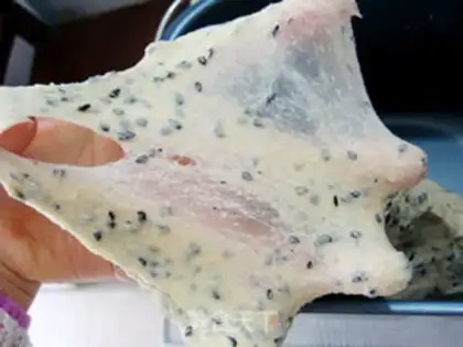Make Soybean sesame bag step 10