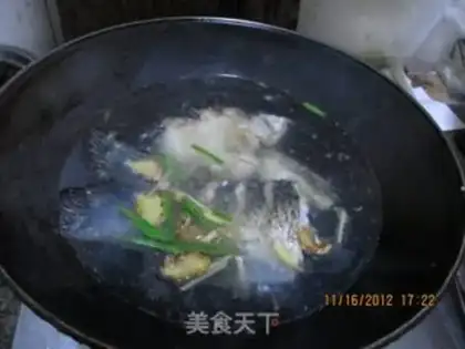 Make Tofu soup step 1