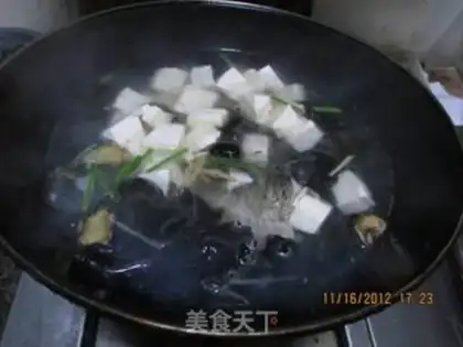 Make Tofu soup step 2