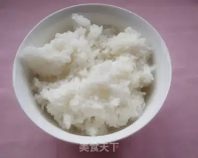 Make ♪ A time-meat fried rice ♪ step 1