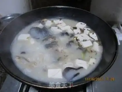 Make Tofu soup step 3