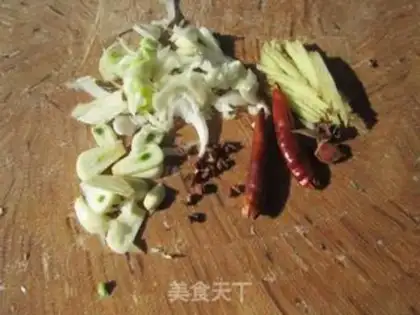 Make Squid bean step 2