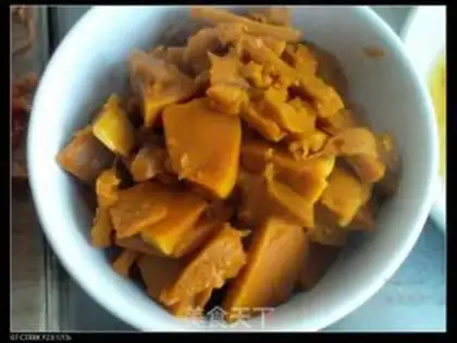 Make Macon pumpkin pie step 1