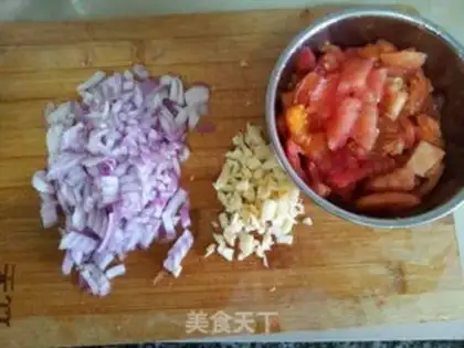 Make A garden bacon pizza step 6