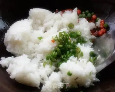 Make ♪ A time-meat fried rice ♪ step 5