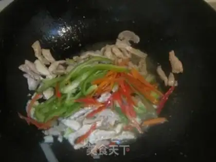 Make Apricot veggie noodles step 6