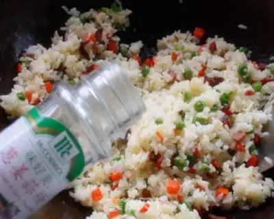 Make ♪ A time-meat fried rice ♪ step 6
