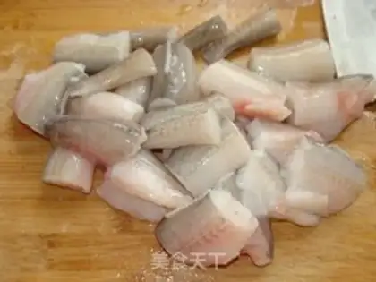 Make Fried tofu fish step 2