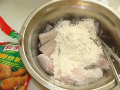 Make Fried tofu fish step 3