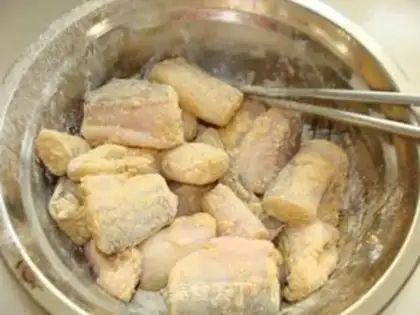 Make Fried tofu fish step 4