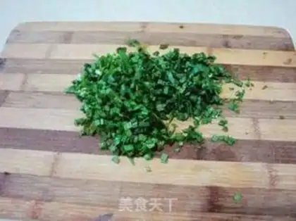 Make Eggs and bean cake step 2
