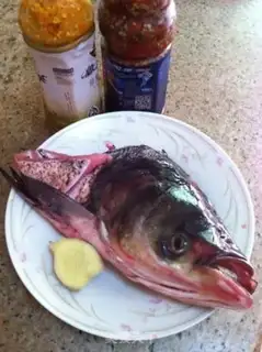 Make Double-coloured pepperfish head step 0