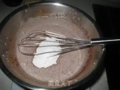 Make Cherry cocoa ice cream step 1