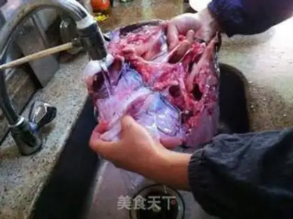 Make Double-coloured pepperfish head step 1