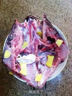 Make Double-coloured pepperfish head step 2