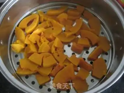 Make Pumpkin beans step 1