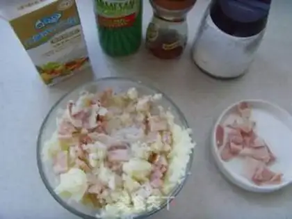 Make Bacon mammoth step 0