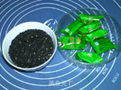Make Black sesame ball step 0