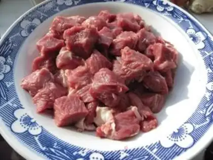 Make Cheese radish beef casserole step 0