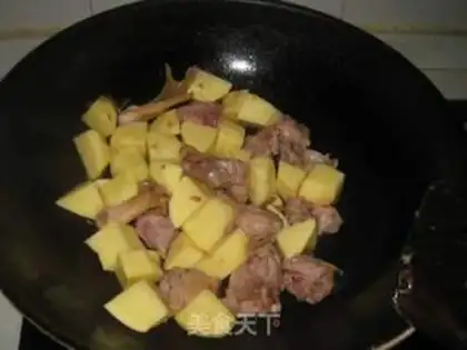 Make Five potato ducks step 3