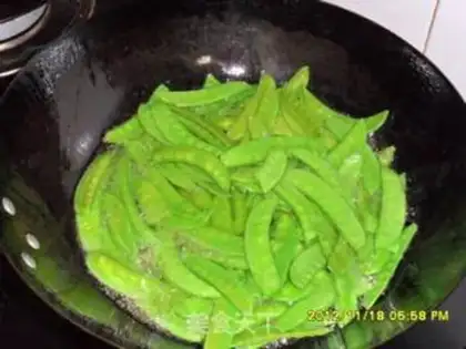Make Clear the bean horn step 2