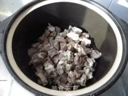 Make Cheese radish beef casserole step 2