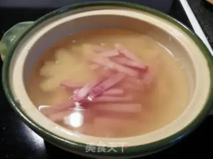 Make Salted bean dry melon soup step 8