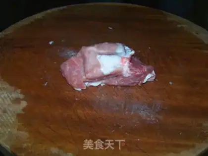 Make Orchid fried meat step 0