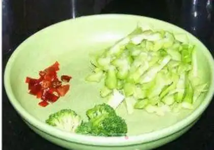 Make Orchid fried meat step 4