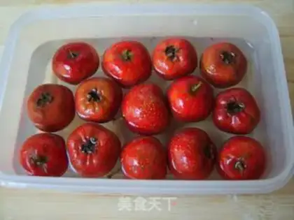 Make ♪ A mountain of fruit ♪ step 0