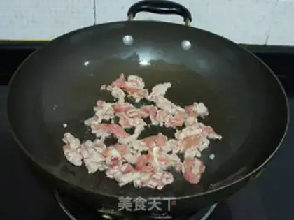 Make Orchid fried meat step 5