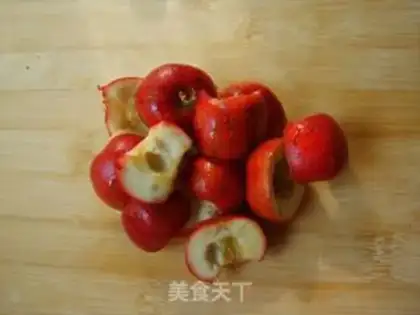 Make ♪ A mountain of fruit ♪ step 1