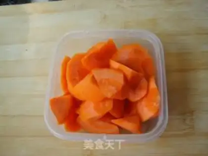 Make ♪ A mountain of fruit ♪ step 2